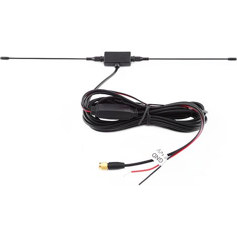Antenne SMA Active avec Amplificateur Intégré pour TNT, Réception Puissante, Signal Renforcé, Compatible TV Numérique (1/5)
