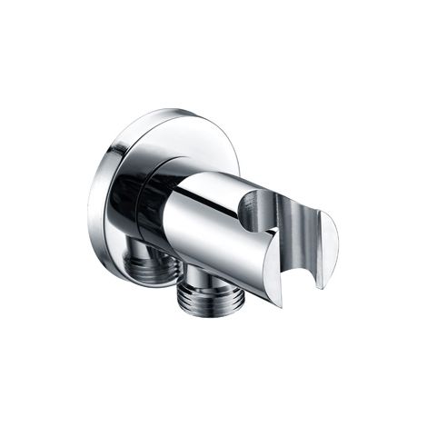 Supporto doccia grigio rotondo [IMEX®]