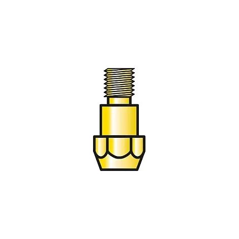 Support Tube Contact Cuivr M8/L25Mm Type 400/500/600/601 X10 Trafimet