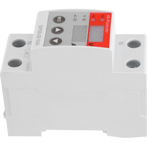 Protecteur de Tension avec Affichage Numérique et Réinitialisation Automatique GPS802D (1/5)
