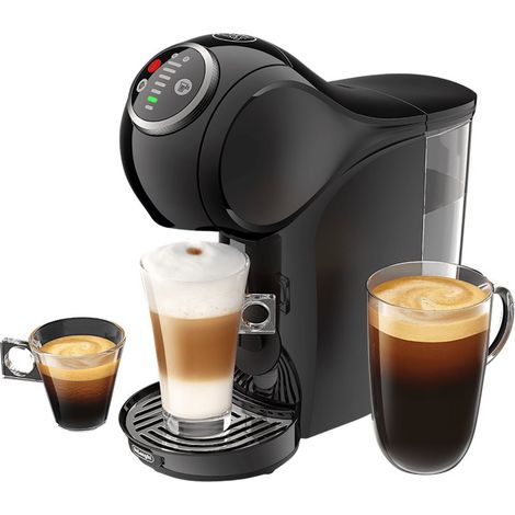 Cafetière à dosettes Delonghi Genio Plus EDG315.B – 1600W – Pression 15 bars – Réservoir 0,8L amovible – Support tasse ajustable
