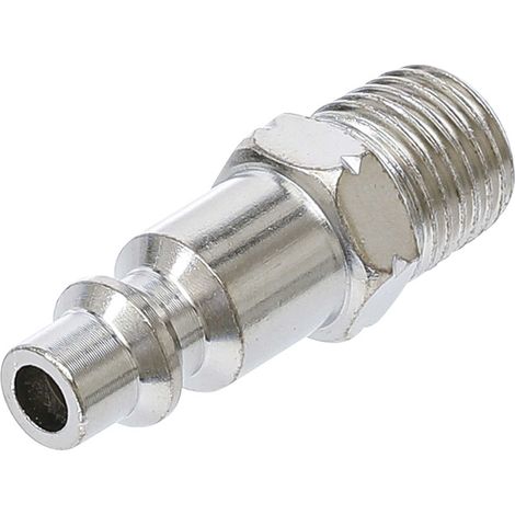 BGS Raccord rapide pneumatique 6,3 mm (1/4") filetage extérieur US / France - 7057 (1/4)