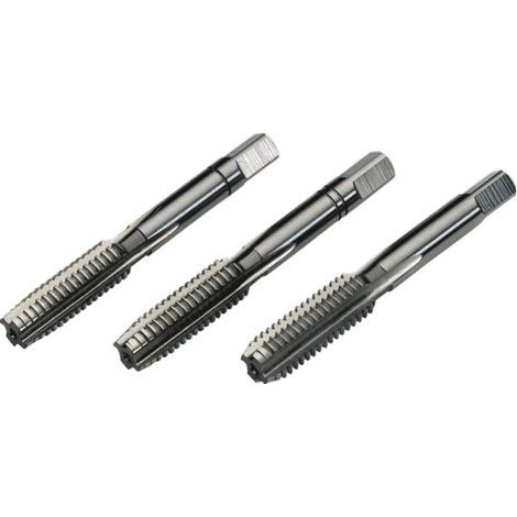 VOLKEL Juego de Machos  3-pcs. Set DIN 352 HSS-G BSW 1/8