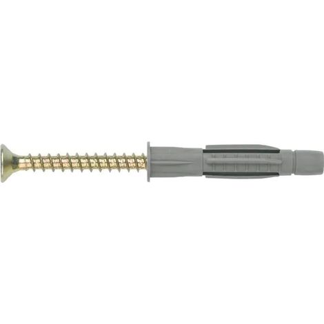 Anclaje de nailon con torsión 6x35 + tornillo por 25