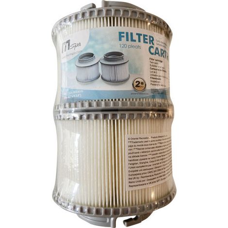 Lot de 2 cartouches de filtration MSPA utilisable pour tous les spas