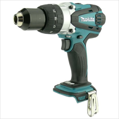 Makita BHP 458 RFE 18 V Li-Ion Perceuse-visseuse à percussion sans fil + 2x Batteries BL1830 B+ Chargeur + Coffret (1/5)