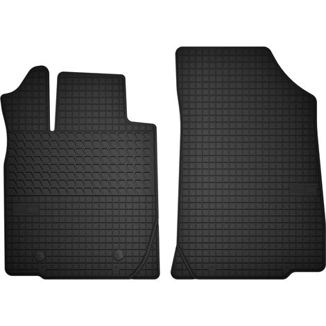 Tapis de sol avant en caoutchouc pour : Dacia Duster I 2WD SUV (de 2010 à 2018)