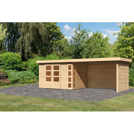 SH Kerko 4 natur 302x217x211 im Set mit AD 2,80m und SW+RW