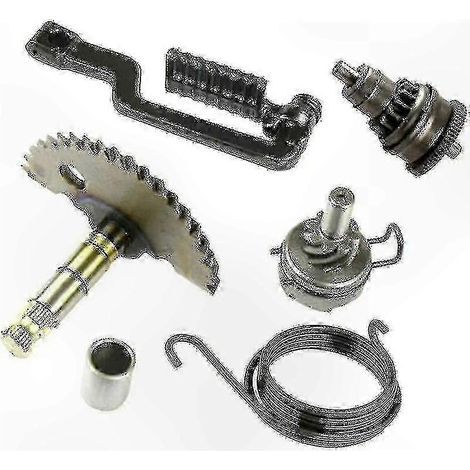 Arbre de démarreur à kick pour moteur à engrenages de scooters quatre temps 50cc 60cc 80cc (1/2)