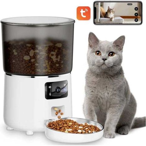 Distributeur de croquettes automatique 4L Foodies Smart (1/5)