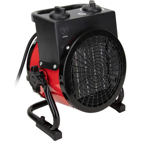 Chauffage soufflant portable de chantier 1000/2000W - Voltman