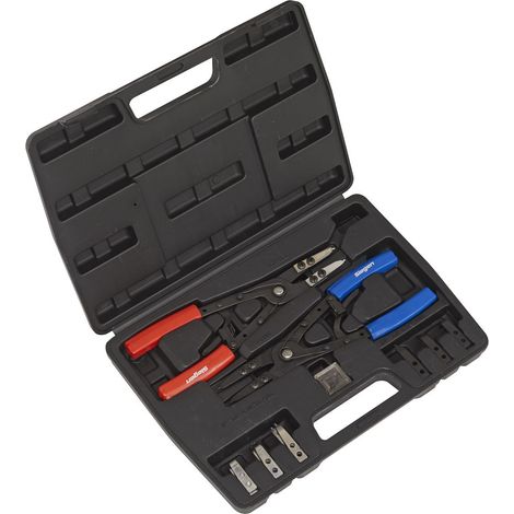 Sealey Circlip Pliers Set Internal/External 265mm S0553