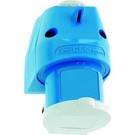[NEUWERTIG] B-Ware Bals Cee Wandstecker Steckdose Stecker 16 A 3polig 230 V Blau Kunststoff Ip44