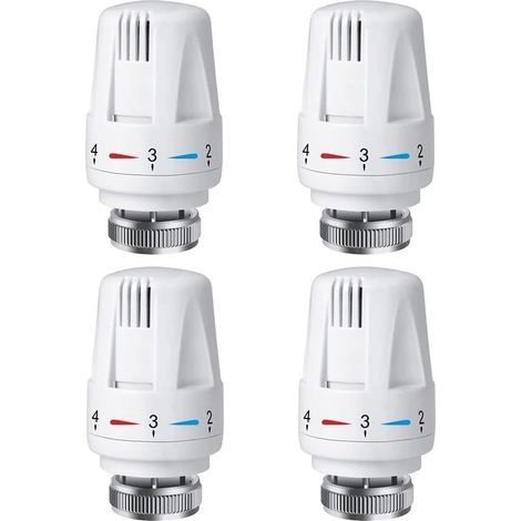 Tête thermostatique M30 x 1,5 – Réglage antigel – Installation facile – Compatible avec systèmes de chauffage M30 x 1,5 (1/5)