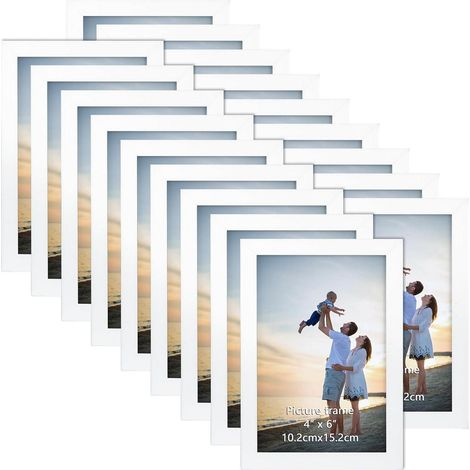 Bilderrahmen Set 10x15 cm 18er für Wand Tisch Collagen (1/5)