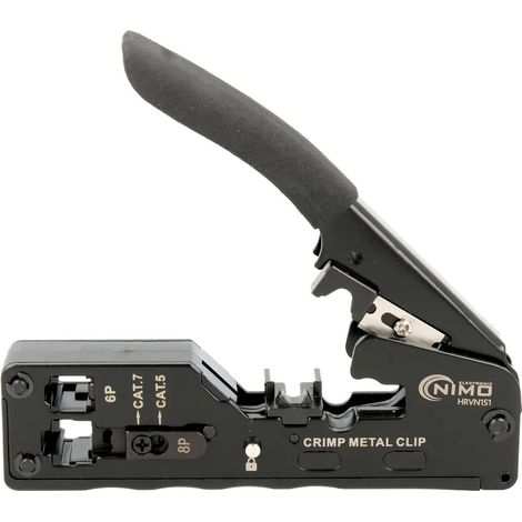 Crimper compact Connecteurs Rj45 Fast 1-2-3 Easy Cat5 Cat5 Cat6 Cat7 Hrvn151