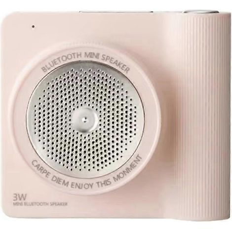 Multifunktionaler kabelloser Bluetooth-Lautsprecher für den Außenbereich, pink (1/5)