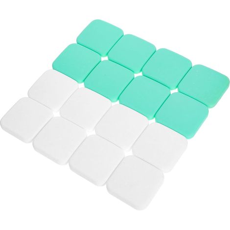 16 Pieces Protectors Absorbing Bedrooms Kitchens Reusable Silicone