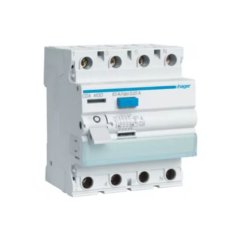 Interrupteur différentiel Hager 25 A Typ A IP20 (1/2)