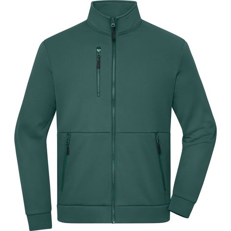 James & Nicholson Fleecejacke JN1876 Gr. 2XL industrial-green