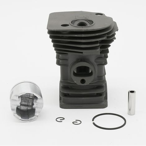 42mm piston and cylinder block kit for Husqvarna 345 petrol chainsaw, compatible cylinder/piston ring assembly--DTEKGAZ