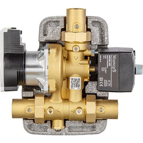 Kit chargement a combustion Easyflow MCCS,DN25(1"), servomoteur, Wilo Para 25/8 SC (1/3)