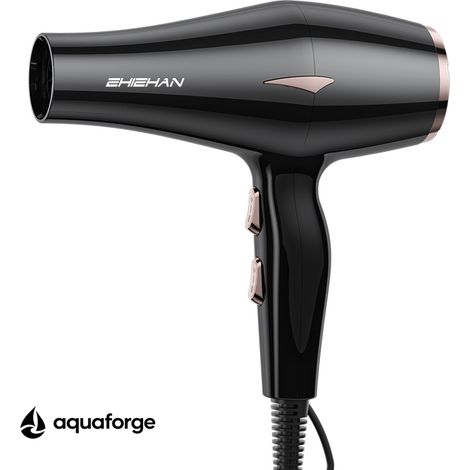 Sèche cheveux 1250 W 3 vitesses air chaud froid séchage rapide (1/5)