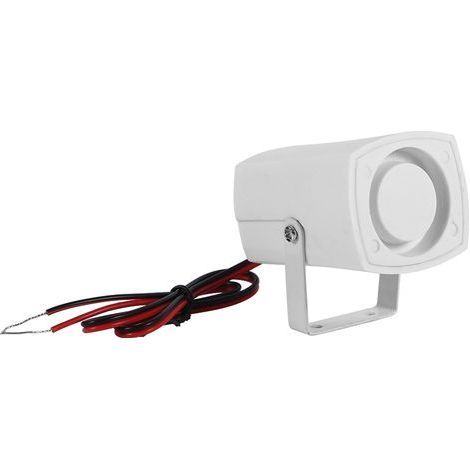 Système d'alarme sonore de sécurité de véhicule à la maison avec mini klaxon filaire avec prise en charge 110dB DC 12V (1/5)