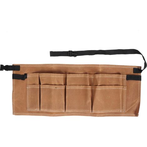 Sac à Outils réglable de Jardin, Ceinture à Outils de Travail du Bois Multipoches pour Jardin extérieur (Silt Color) (1/5)