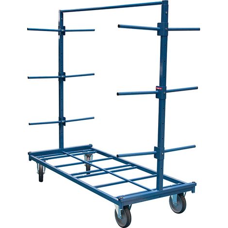 Chariot de stockage - Rack cantilever mobile - 800007934