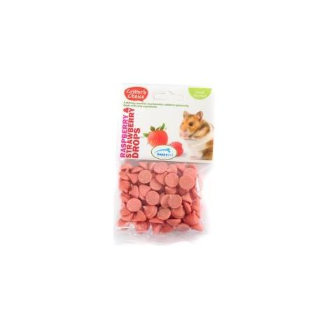 Critter's Choice -  Raspberry & Strawberry Drop - 75g - 13328