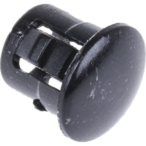 Bouchon obturateur RS PRO non fileté, Ø 5mm - 6.3mm en Nylon 66 ( Prix pour Sachet de 25 ) (1/4)