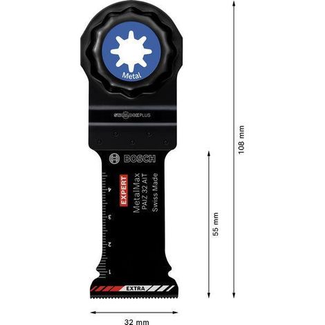 Lama da taglio Bosch Expert Paiz 32 AIT metallo 32 x 55 mm
