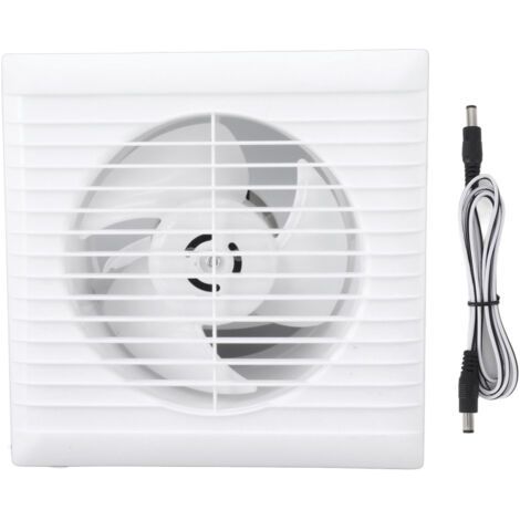 50-W-Solar-Abluftventilator (15 cm) mit ABS-Schutzgitter, IP67 wasserdicht, für Gewächshäuser