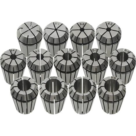 Pinces ER20, coffret d'outils de tournage de 13 pièces