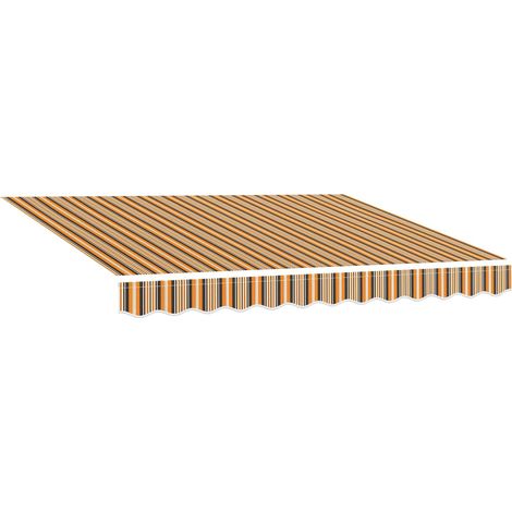Maison Exclusive - Tessuto di Ricambio per Tenda da Sole Multicolore 300x250 cm (1/5)