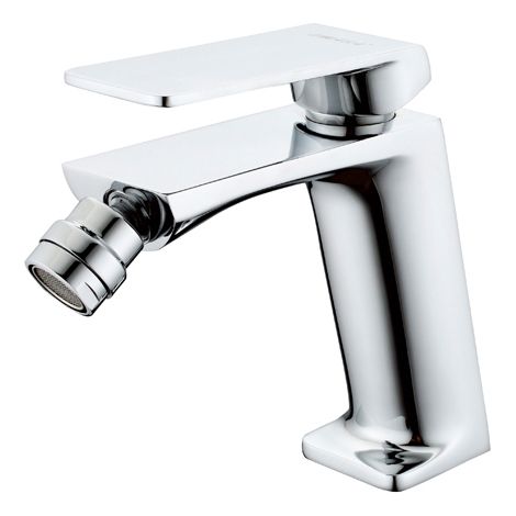 Robinet de bidet avec mitigeur  Modèle FIYI  Couleur gris  Finition en chrome [IMEX®] (1/2)