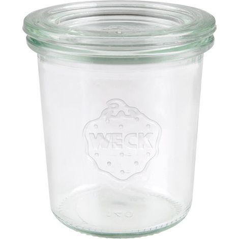 Set 6 bocaux coniques droits 140 ml - WECK