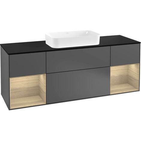 Villeroy & Boch F332PCGK Meuble sous-vasque Finion F33