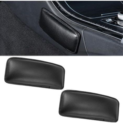 Accoudoir universel pour voiture (lot de 2), coussin d'accoudoir, accoudoir intérieur, console, coussin de siège, noir (1/4)