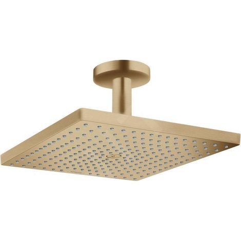Hansgrohe Raindance E - Douche de tête E 300, 1jet, bronze brossé 26250140 (1/5)