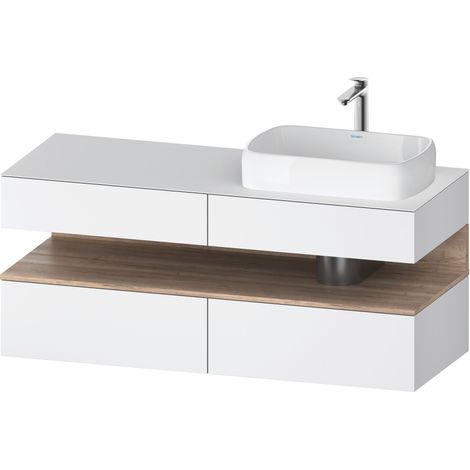 Duravit Collection One Meuble sous-vasque sur console, 2 tiroirs,