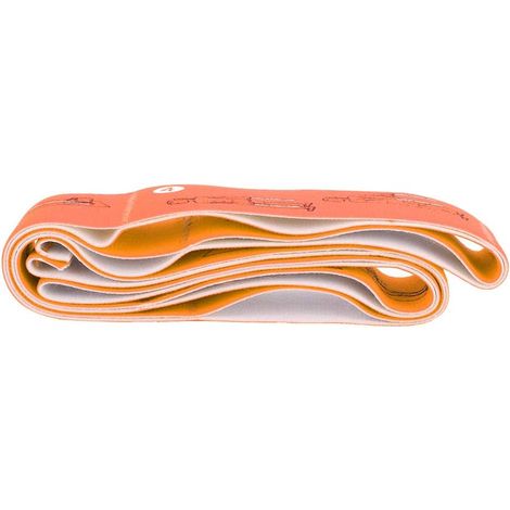 Bande élastique de remise en forme - Bandes élastiques de remise en forme Ceinture de résistance Accessoire d'exercice de yoga pour entraînement à domicile, musculation, physiothérapie(Orange) (1/5)