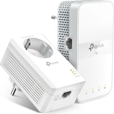 TP-LINK TL-WPA7617 KIT adaptador de red PowerLine 1200 Mbit/s Ethernet Wifi Blanco (1/5)