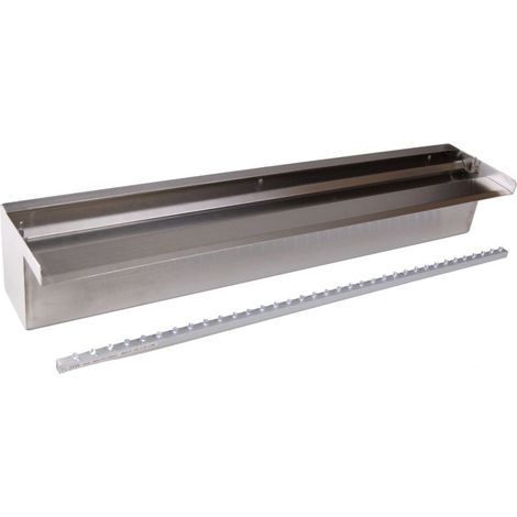 Lámina de agua inox Niagara 60 con iluminación led para estanque de jardín - UBBINK (1/2)