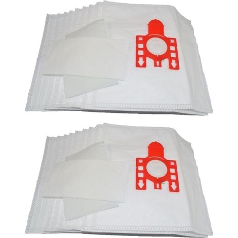 20 x FJM Bags For Miele S241 To S256i FJM Type Vacuum Cleaner Hoover Dust Bags & Filters (1/4)