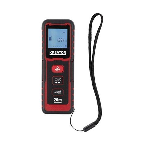 Medidor laser 20mt area-volumen-distancia krt706500 kreator (1/3)