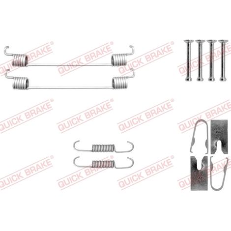 Kit d'accessoires, mâchoire de frein Quick Brake 105-0040 DACIA