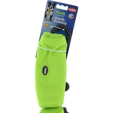 Nobby® Hunde Snack Dummy RIO Neongrün M Ø 7 cm