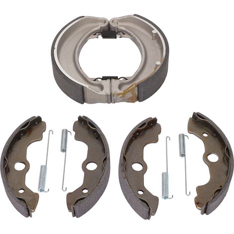 Jeu de mâchoires de frein avant et arrière avec ressorts pour TRX300FW Fourtrax 300 4x4 1988, remplacement compatible (1/5)